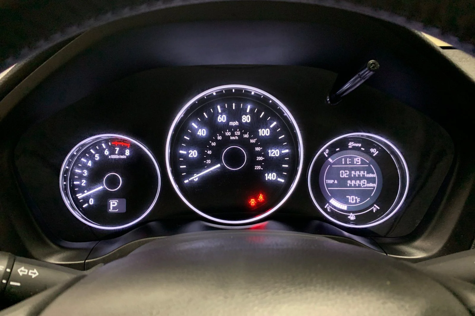 Certified Used 2020 Blue Honda Sport image 29