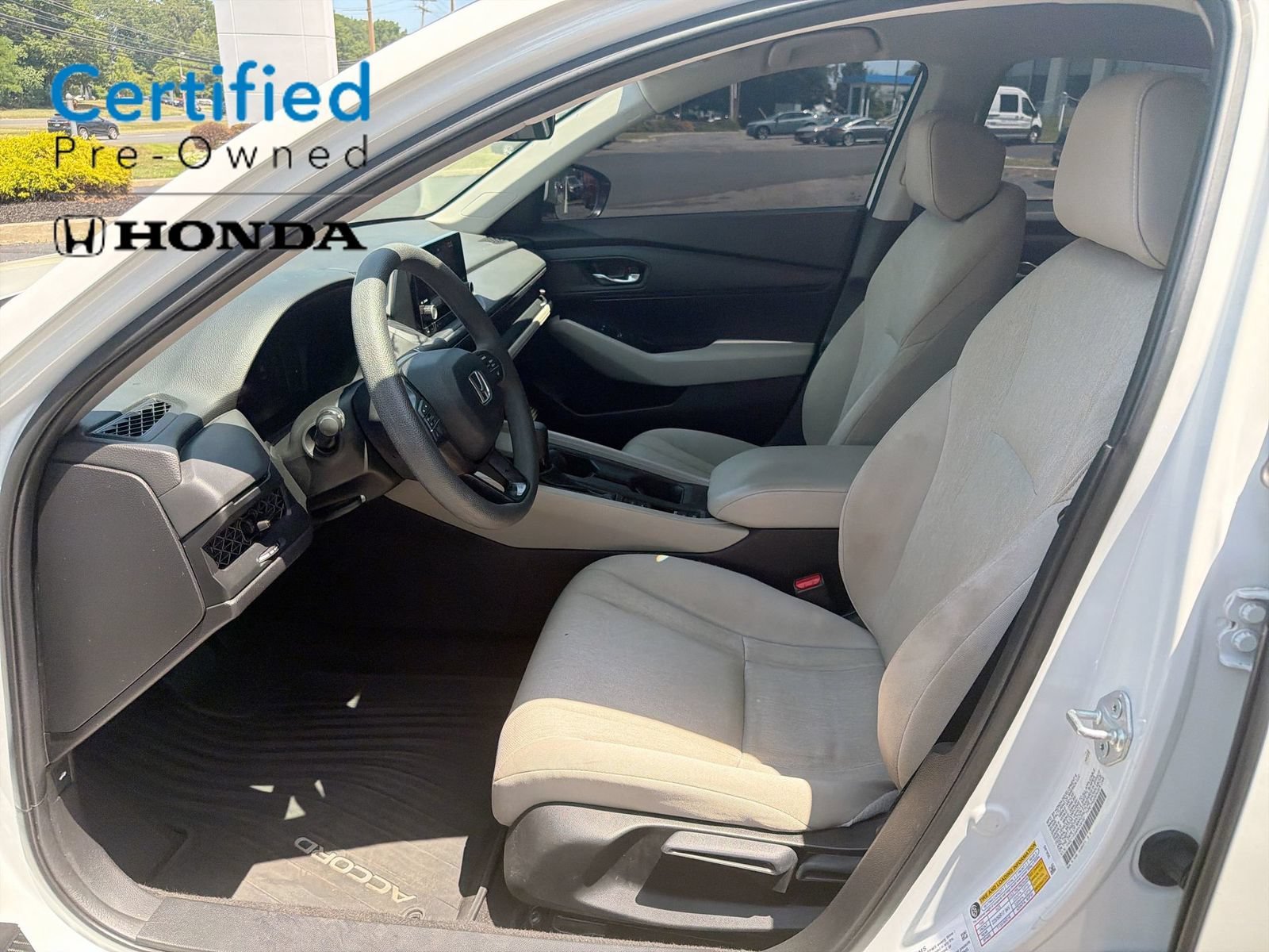 Certified Used 2024 Platinum White Pearl Honda LX image 44