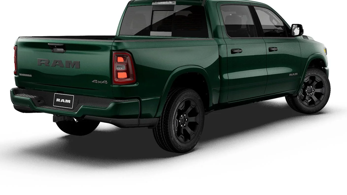 New 2027 Serrano-Green Metallic Exterior Paint RAM Big Horn/Lone Star image 14