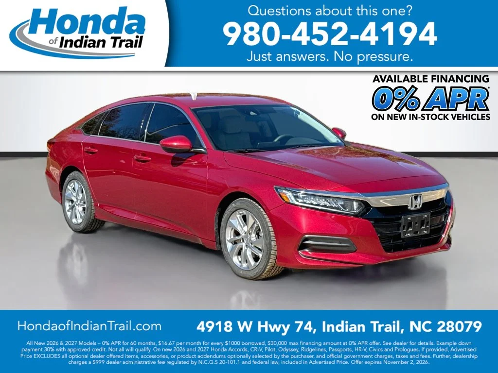2018 Honda Accord