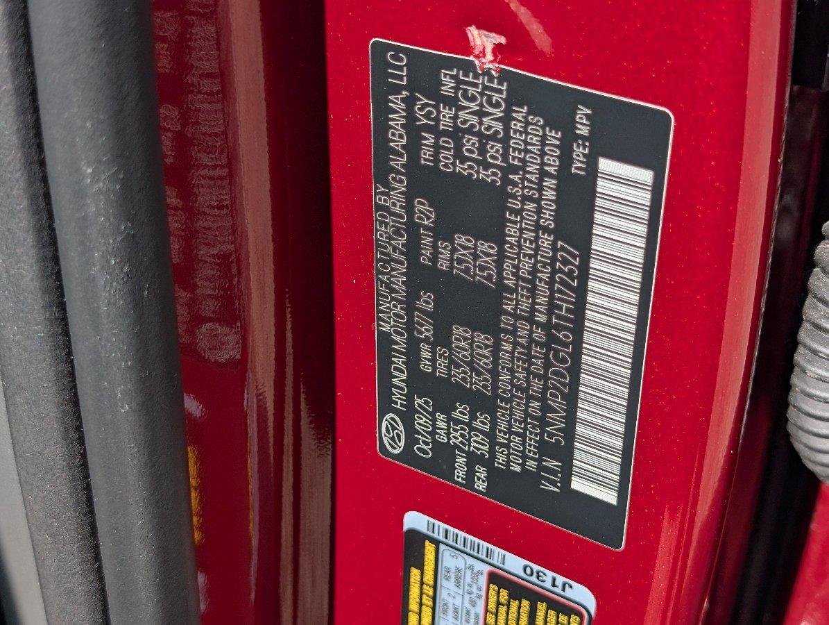Used 2026 Ultimate Red Hyundai SEL image 15