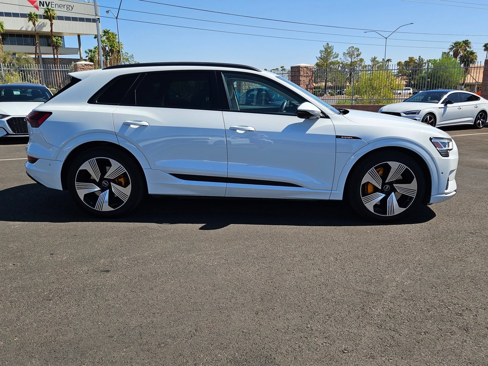 Used 2023 Glacier White Metallic Audi Premium Plus image 4