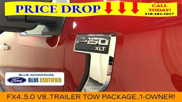 Certified Used 2021 Red Metallic Ford XLT image 58