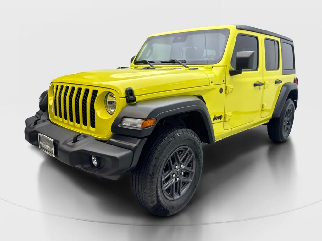 Used 2024 Yellow Jeep Sport S image 2