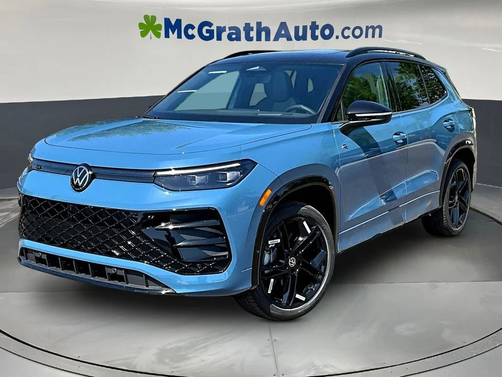 New 2026 Monterey Blue W/Deep Black Roof Volkswagen 2.0T SE R-Line Black image 2
