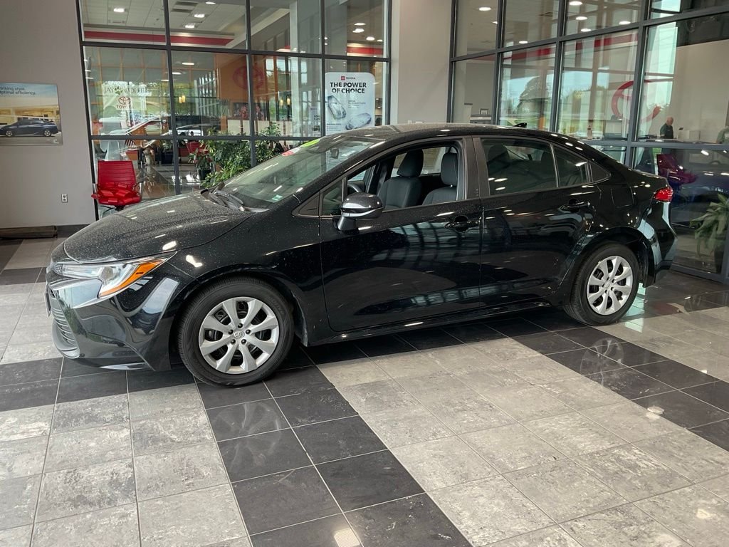 Certified Used 2025 Black Toyota LE image 3