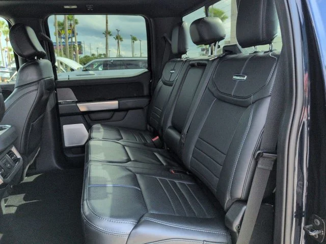 Certified Used 2025 Super Black Ford Platinum image 14