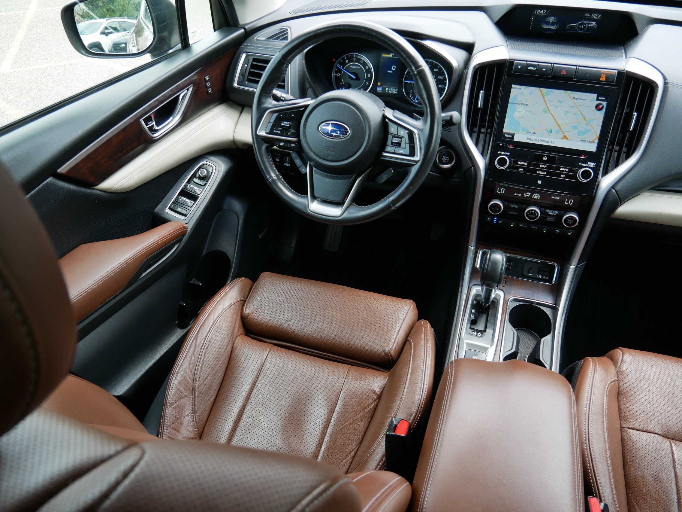 Used 2019 Crimson Red Pearl Subaru Touring image 9