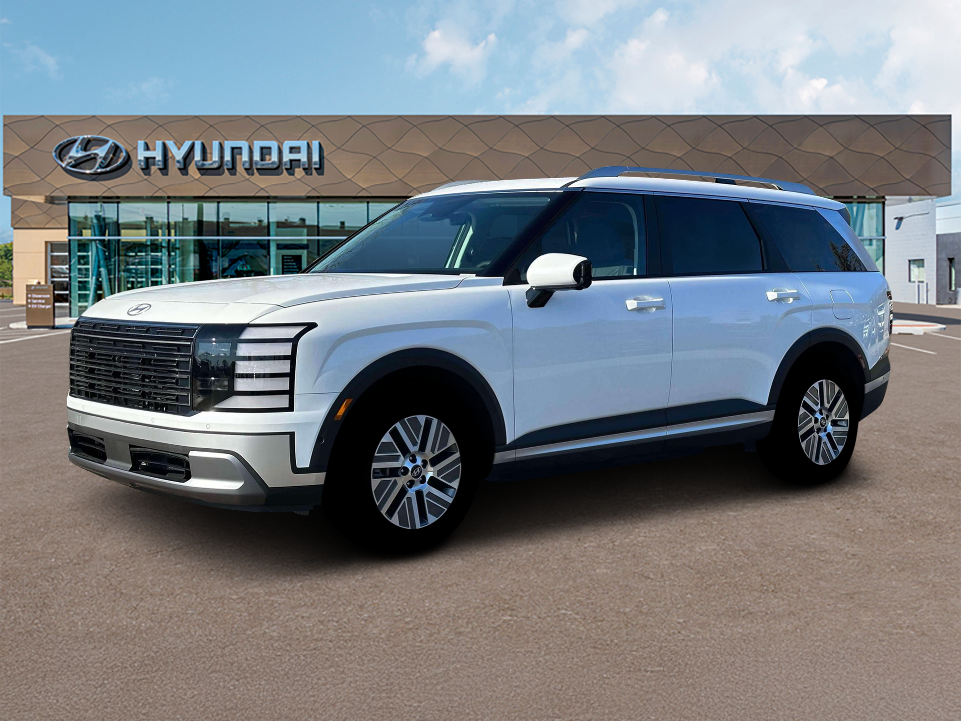 New 2026 White Hyundai SEL Premium 7P image 2