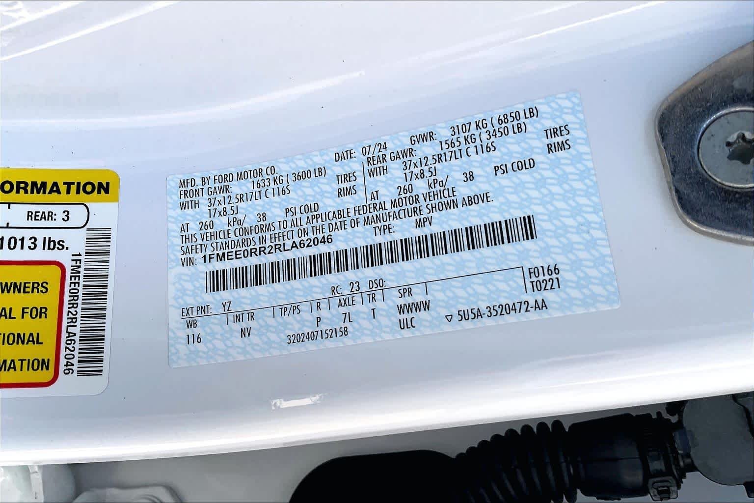 Used 2024 Oxford White Ford Raptor image 34