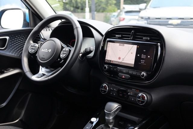 Used 2025 Surf Blue Kia EX image 37