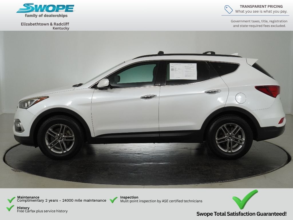 Used 2017 Frost White Pearl Hyundai 2.4L image 6