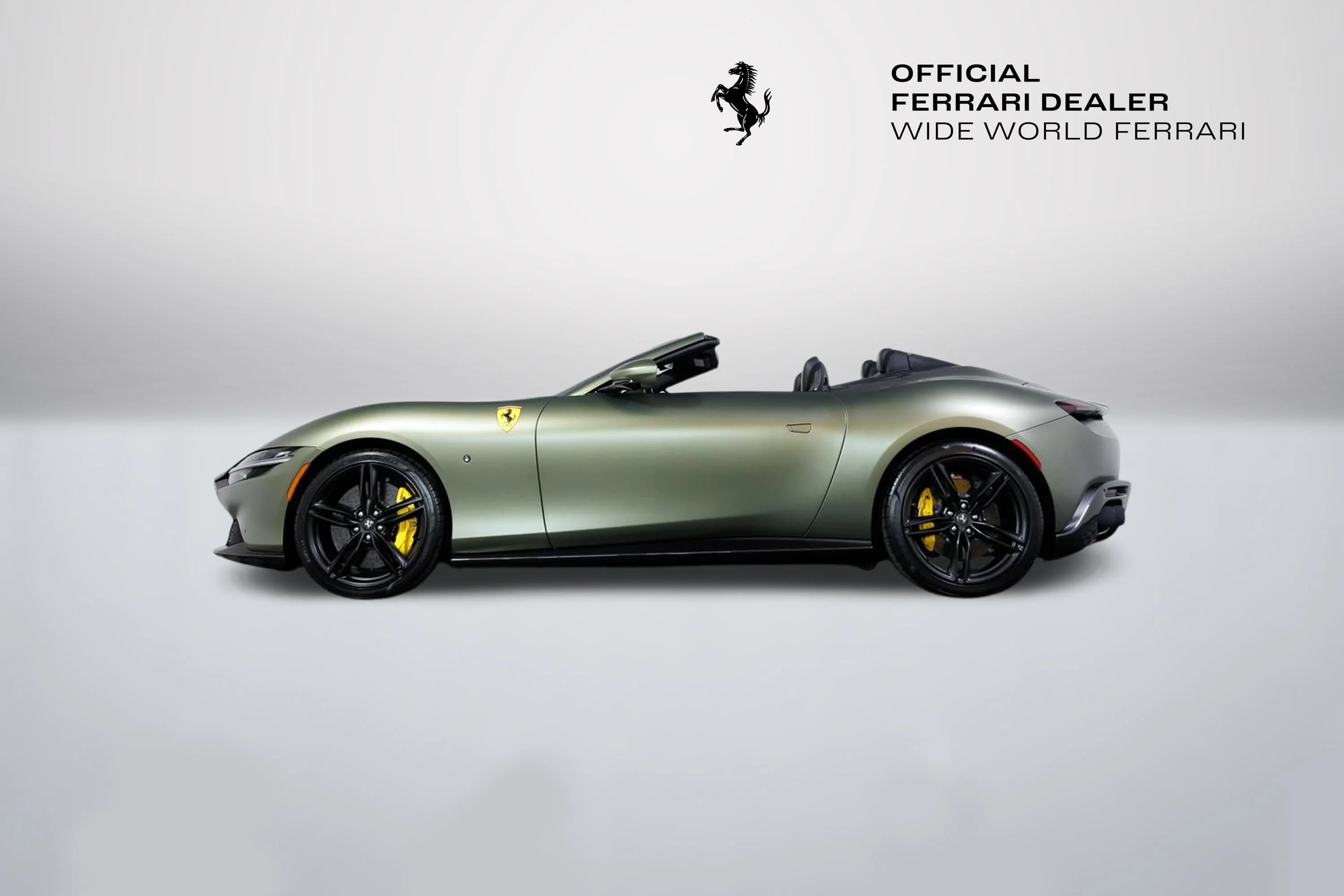 Certified Used 2024 Verde Masoni Opaco Ferrari Base image 8
