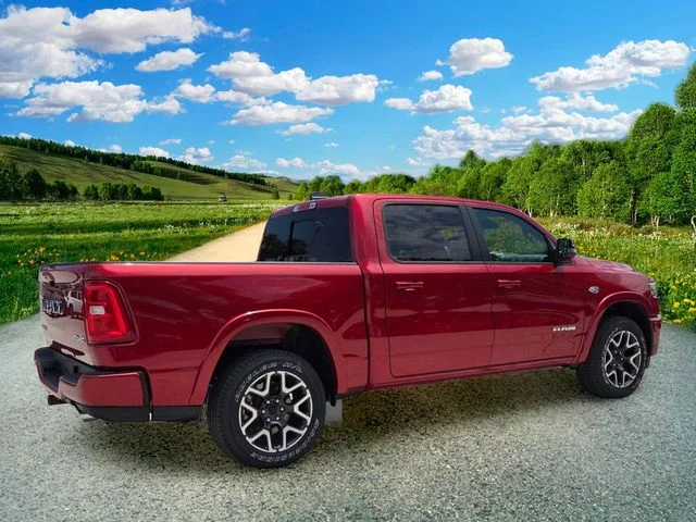 New 2026 Molten Red Pearl-Coat Exterior Paint RAM Laramie image 6