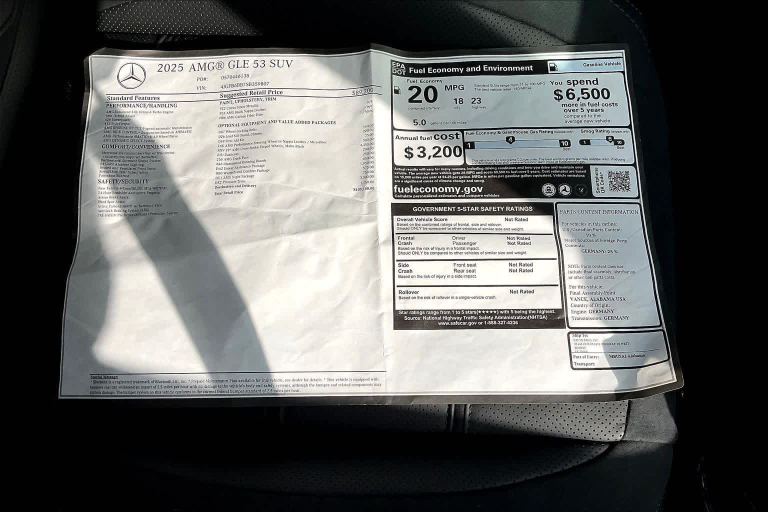 2025 Mercedes-Benz GLE AMG GLE 53 - Photo 16