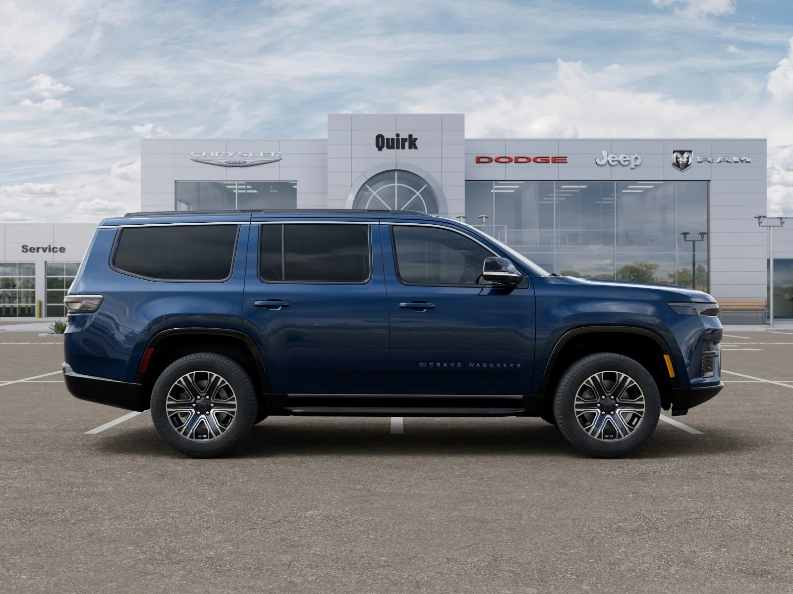 New 2026 Fathom Blue Pearlcoat Jeep BASE image 47