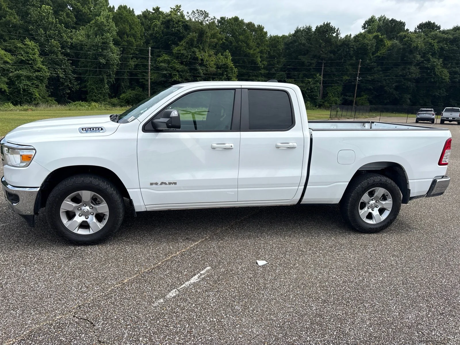 Used 2021 White Ram Big Horn/Lone Star image 1