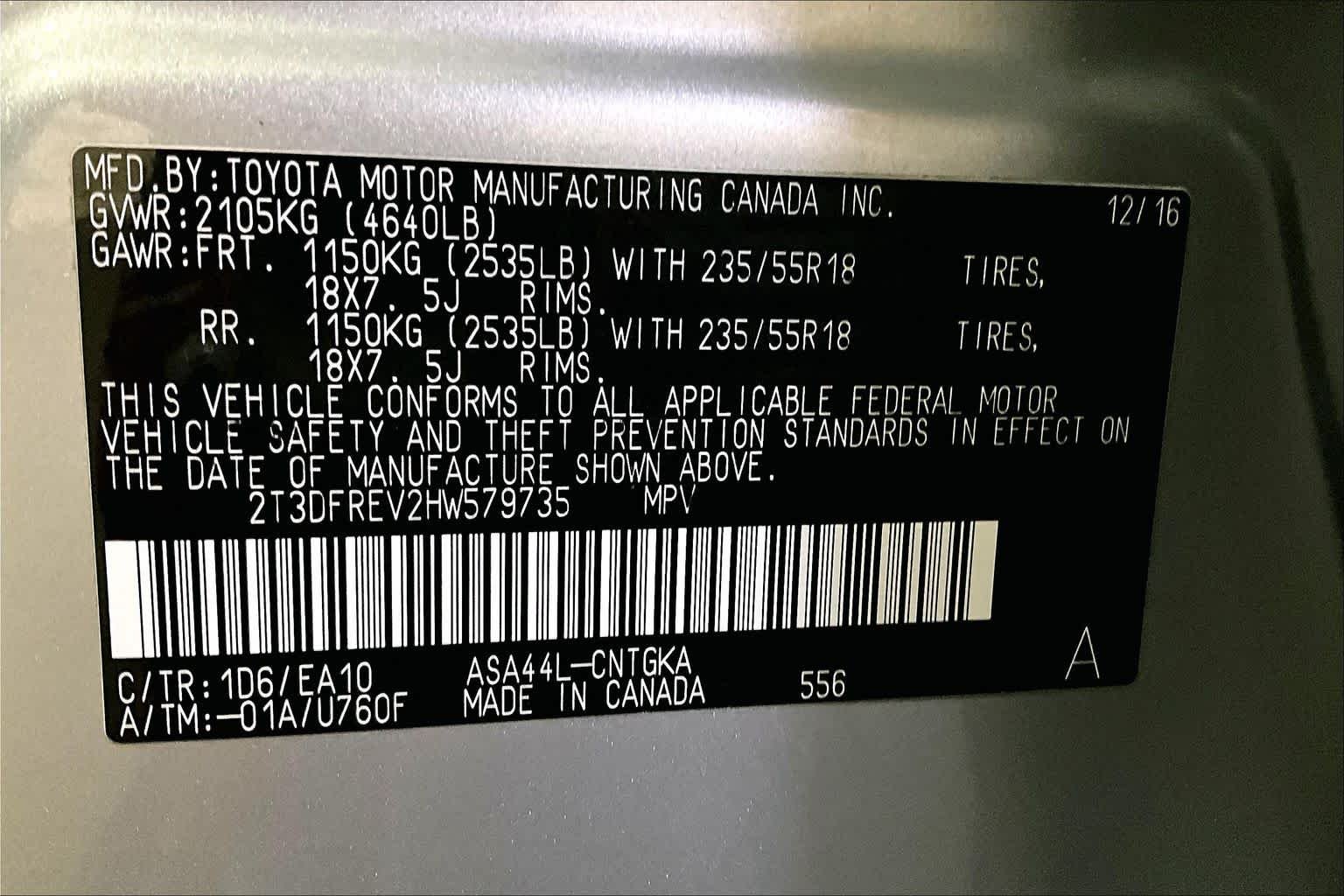 Used 2017 Silver Sky Metallic Toyota Platinum image 33