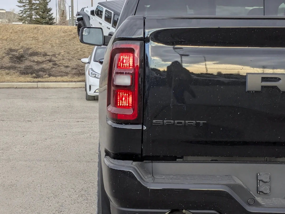 New 2026 Black RAM Sport - - Panoramic Sunroof - Sport Performance Hood - Hurricane Turbo - 3.92 Axle & More! image 11