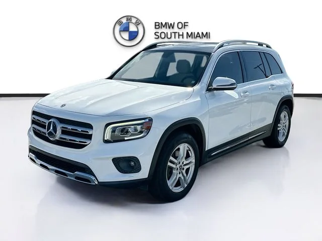 Used 2021 White Mercedes-Benz GLB 250 image 3