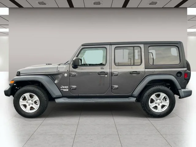 Used 2018 Gray Jeep Unlimited Sport S image 7