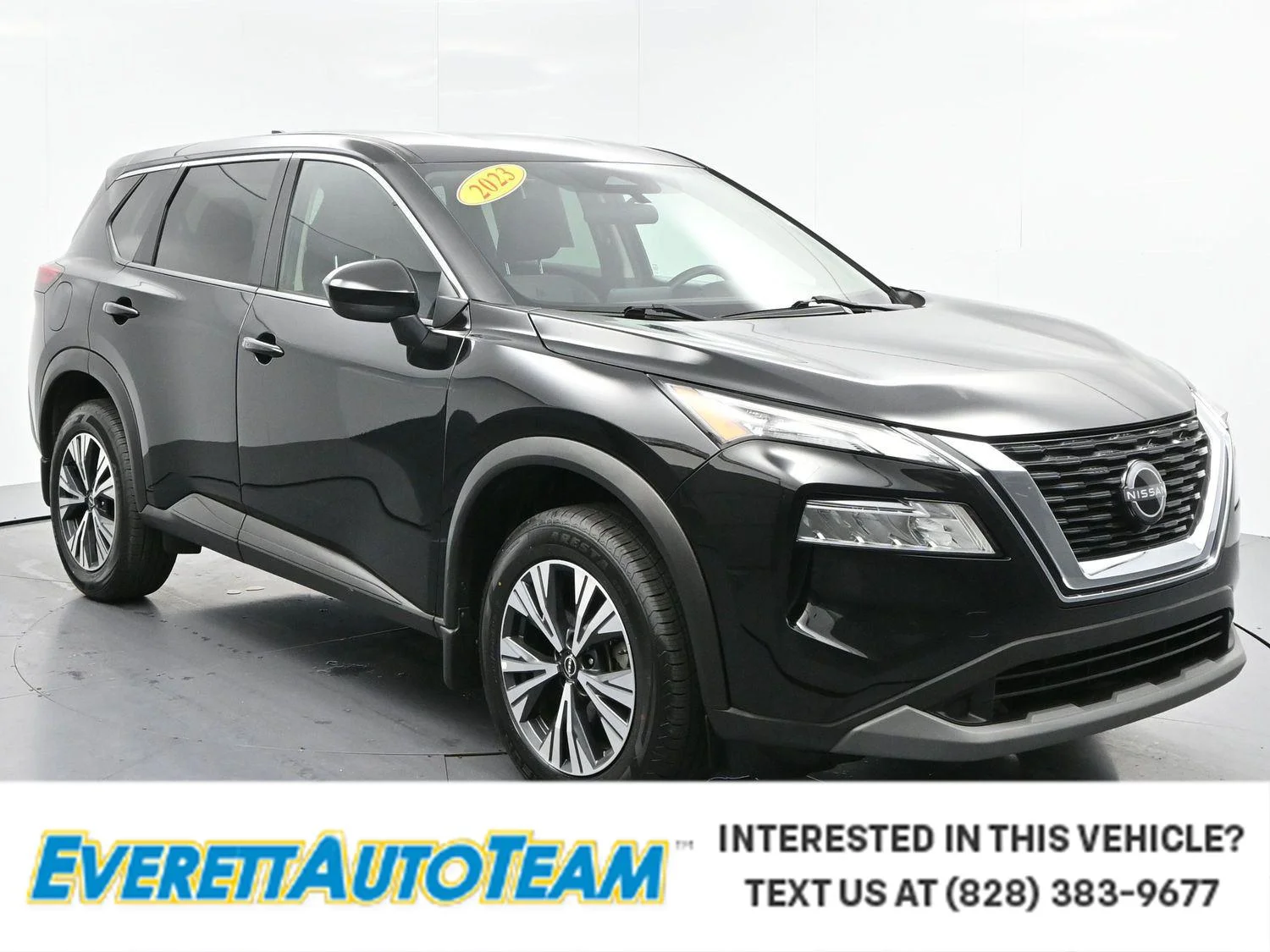 Used 2023 Super Black Nissan SV image 1