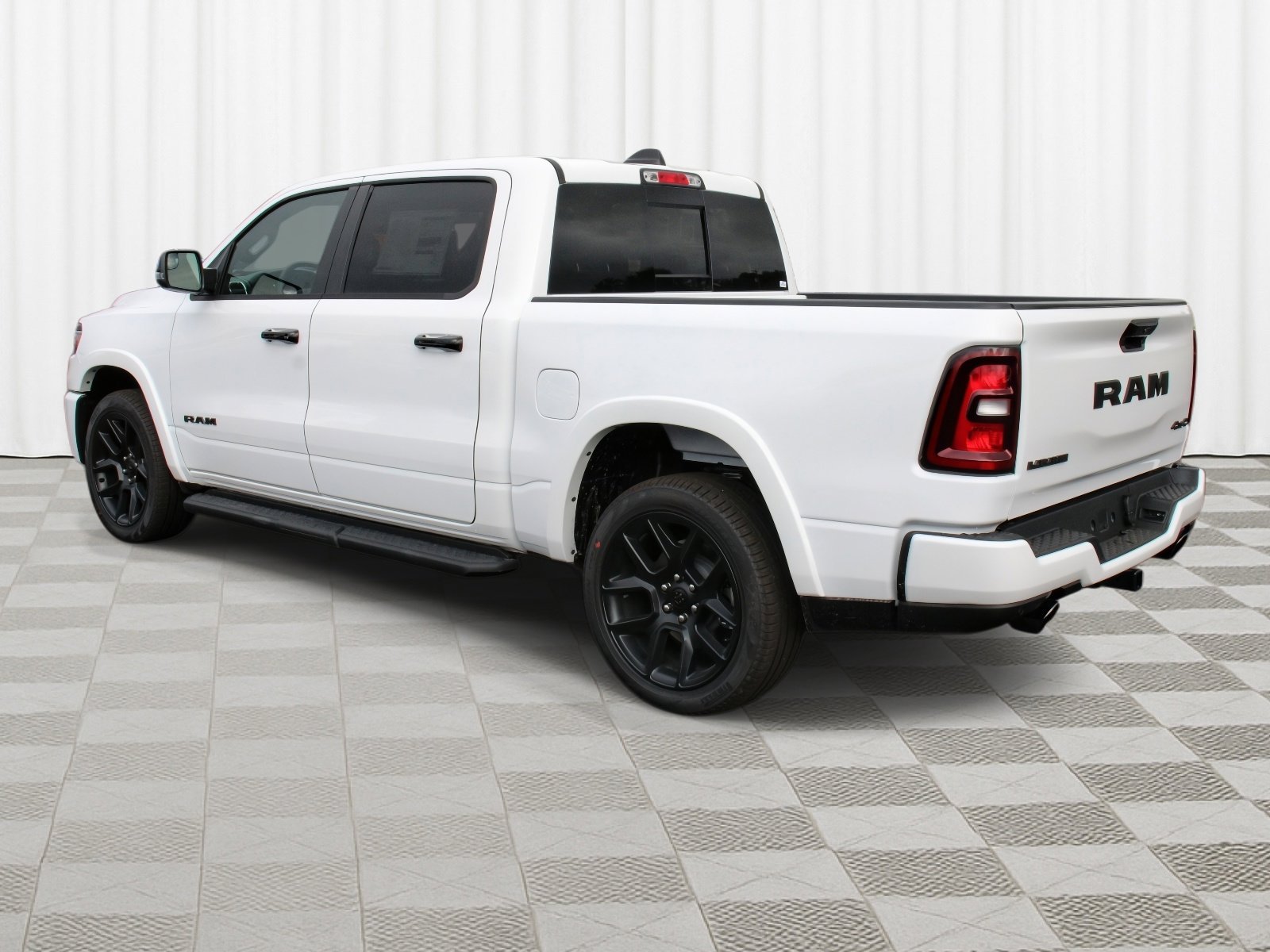 New 2026 Bright White Clear-Coat Exterior Paint RAM Laramie image 35