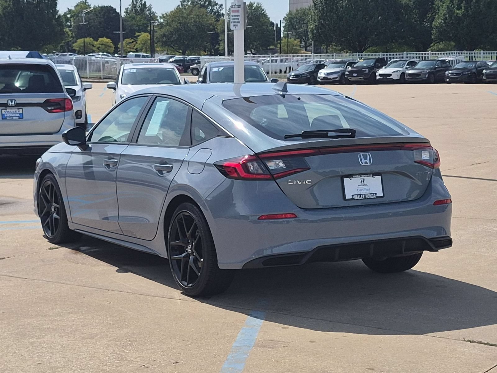 Certified Used 2024 Gray Honda Sport image 8