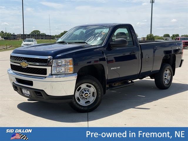 Used 2011 Imperial Blue Metallic Chevrolet Work Truck image 1