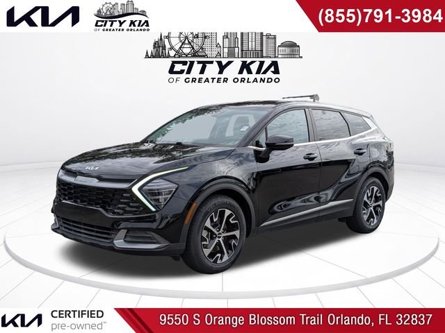 Certified Used 2024 Black Kia EX image 1