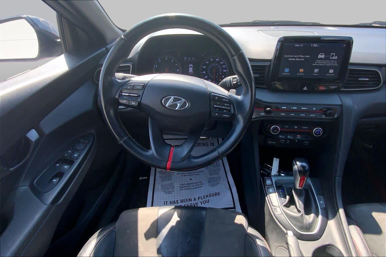 Certified Used 2020 Ultra Black Hyundai Turbo image 6