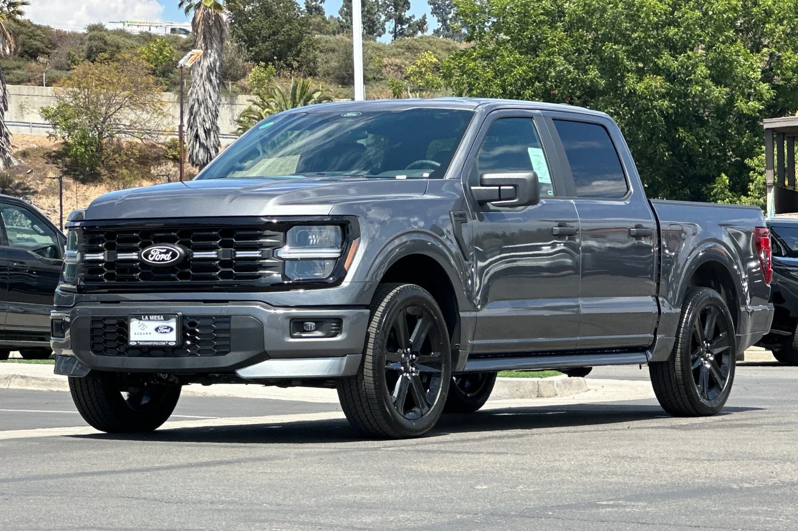 New 2026 Carbonized Gray Metallic Ford Lobo with Leather image 7