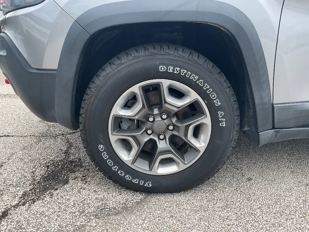 Certified Used 2019 Billet Silver Metallic Clear Coat Jeep Trailhawk Elite image 14
