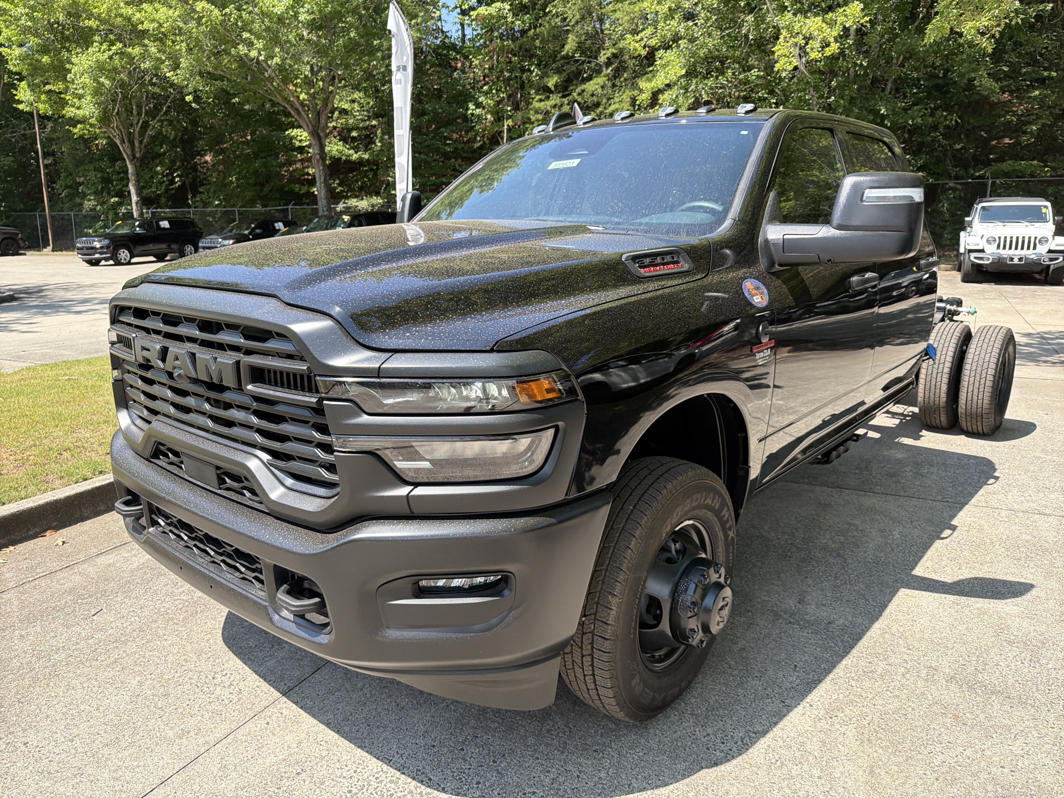 New 2026 Diamond Black Crystal Pearlcoat RAM Tradesman image 3