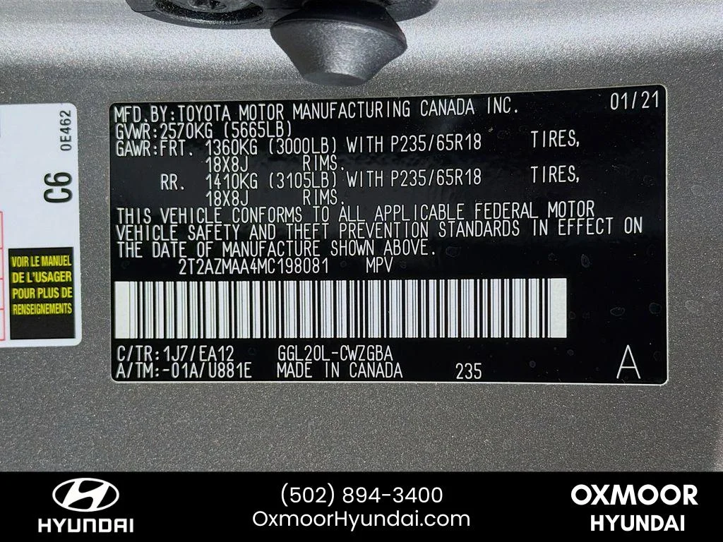 Used 2021 Atomic Silver Lexus  image 30