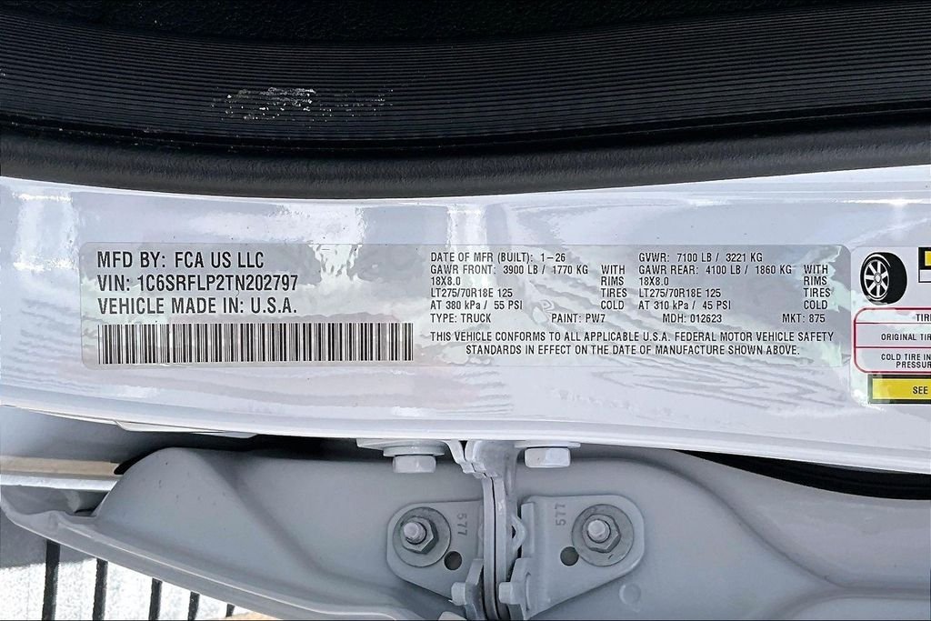 New 2026 Ram 1500 Rebel 4D Crew Cab