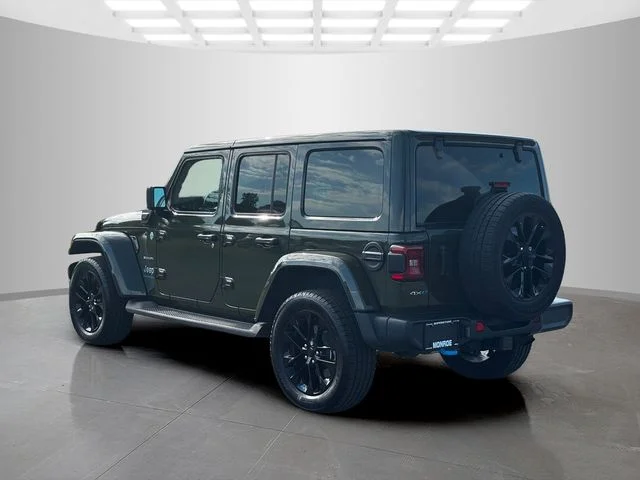 Used 2023 Green Jeep Sahara 4xe image 5