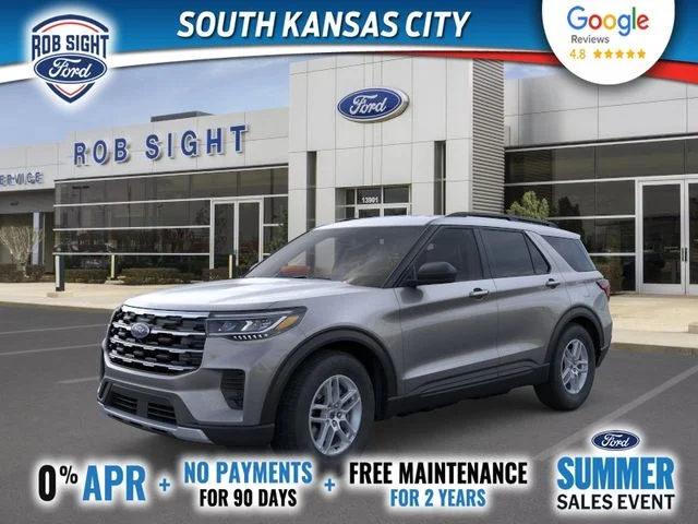 New 2026 Carbonized Gray Metallic Ford Active image 1