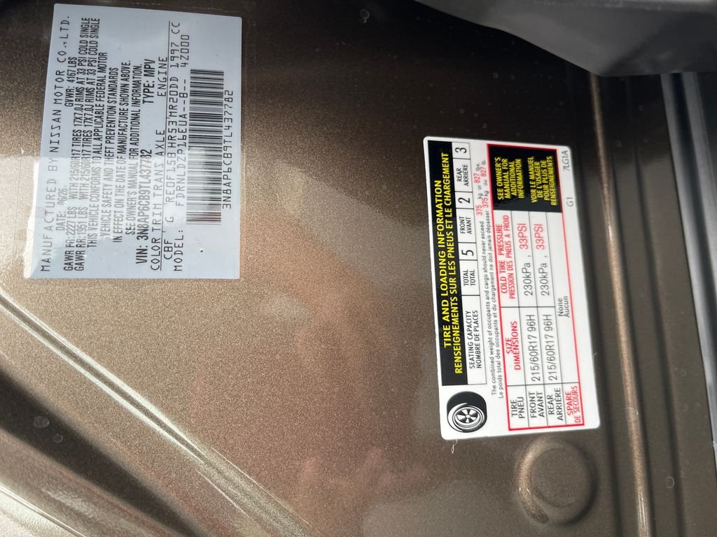 New 2026 Canyon Bronze Metallic Nissan SV image 23