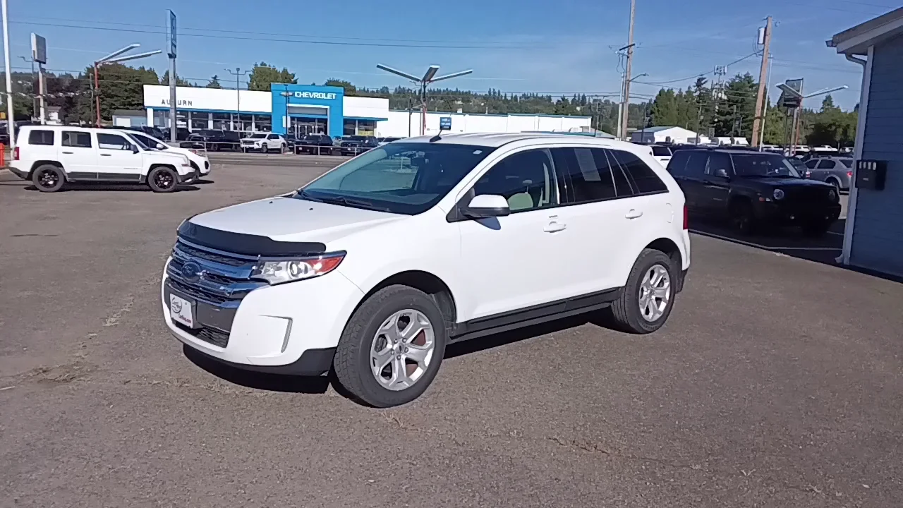 Used 2014 White Ford SEL image 12