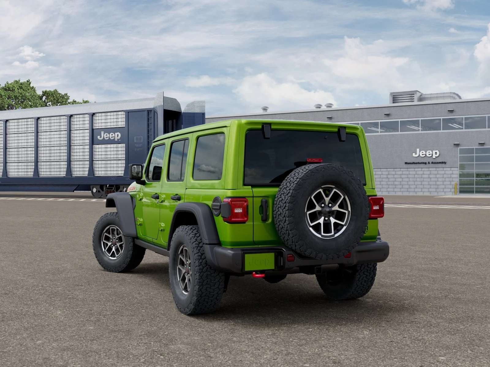 New 2026 Mojito Clear-Coat Exterior Paint Jeep Rubicon image 3