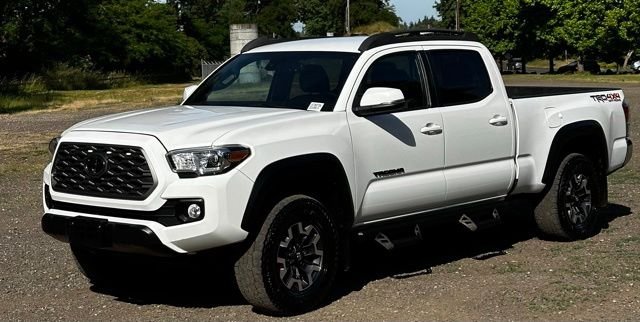 Used 2021 Super White Toyota TRD Off-Road image 4