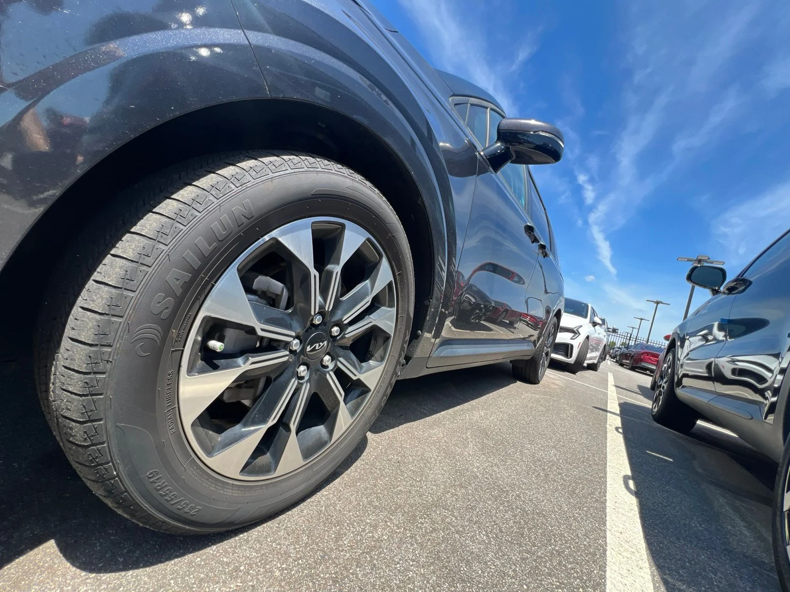 Used 2024 Gray Kia EX image 3