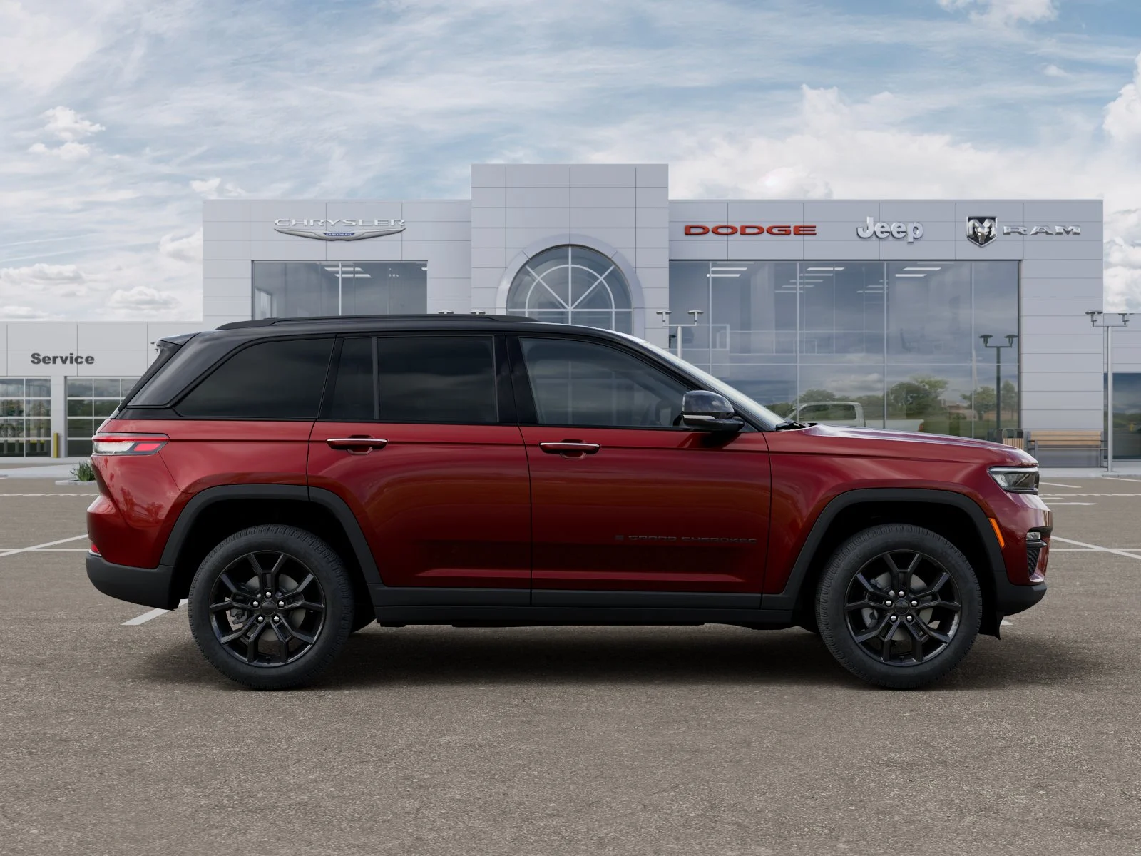 New 2025 Velvet Red Pearl-Coat Exterior Paint Jeep Limited image 94