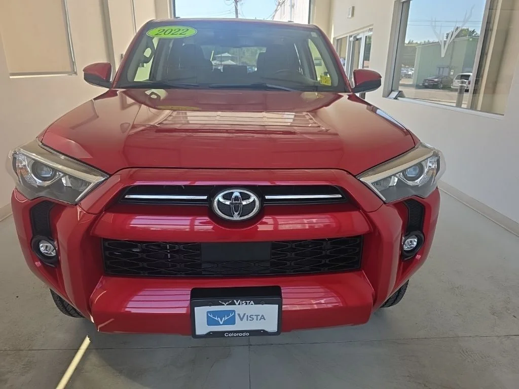 Used 2022 Barcelona Red Metallic Toyota SR5 image 2
