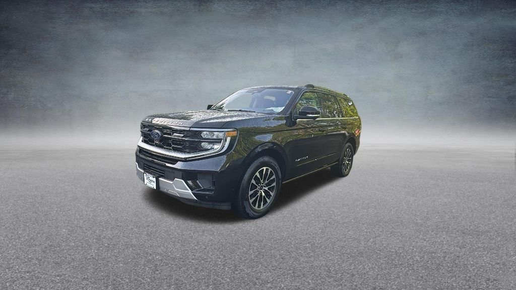 Used 2025 Black Metallic Ford Platinum image 3