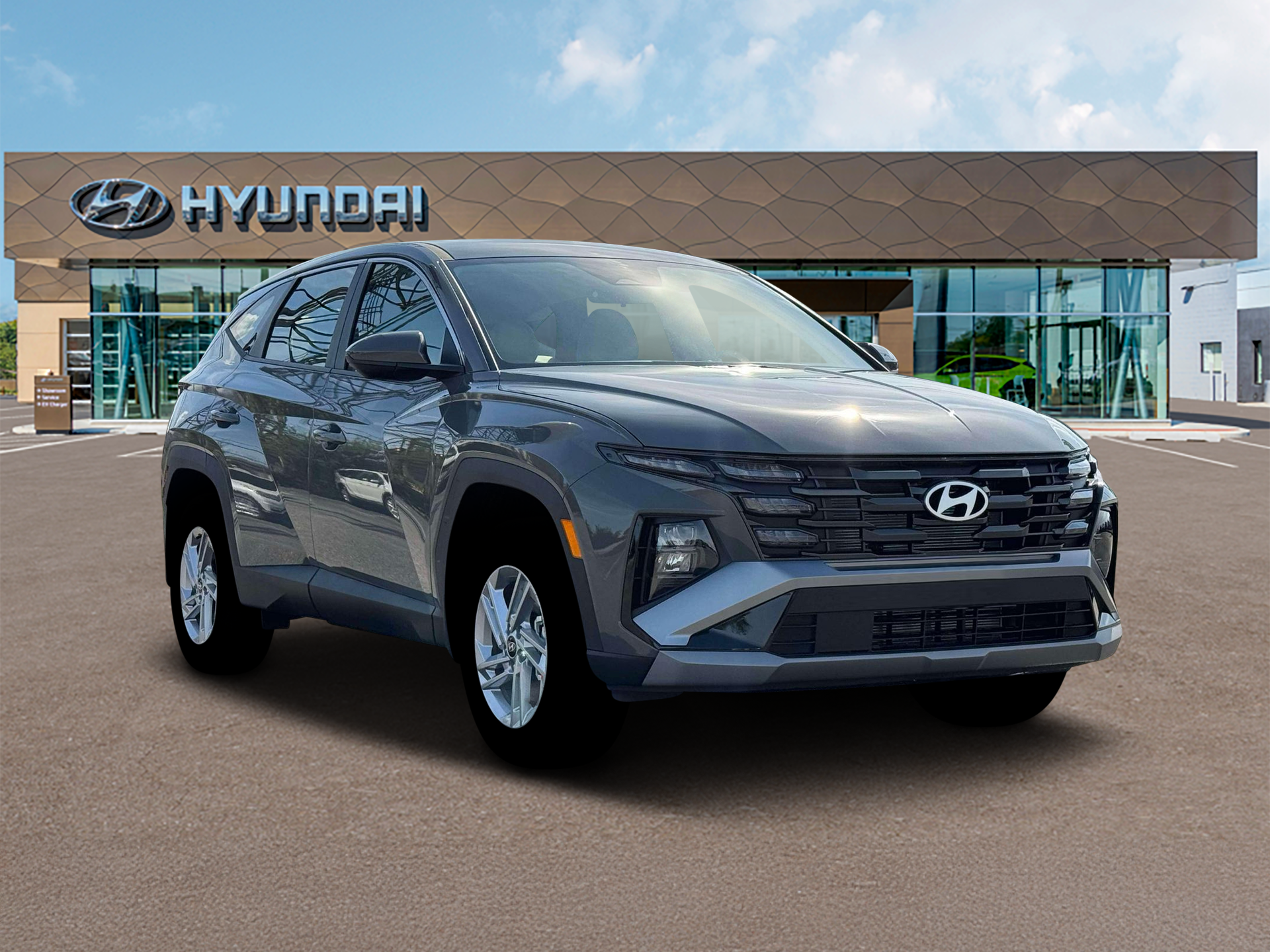 New 2026 Hampton Gray Hyundai SE AWD image 11