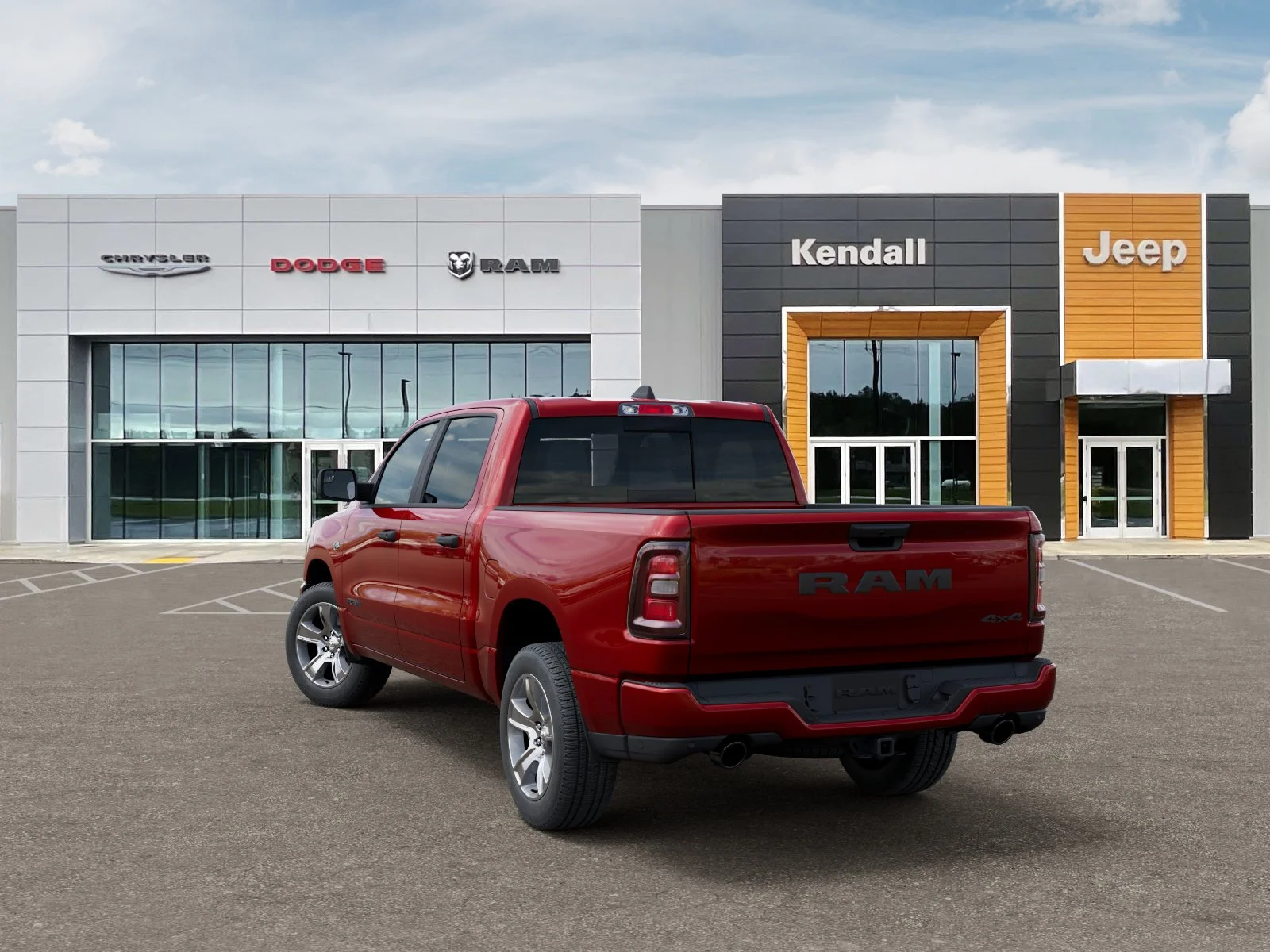 New 2026 Molten Red Pearl-Coat Exterior Paint RAM Express image 32