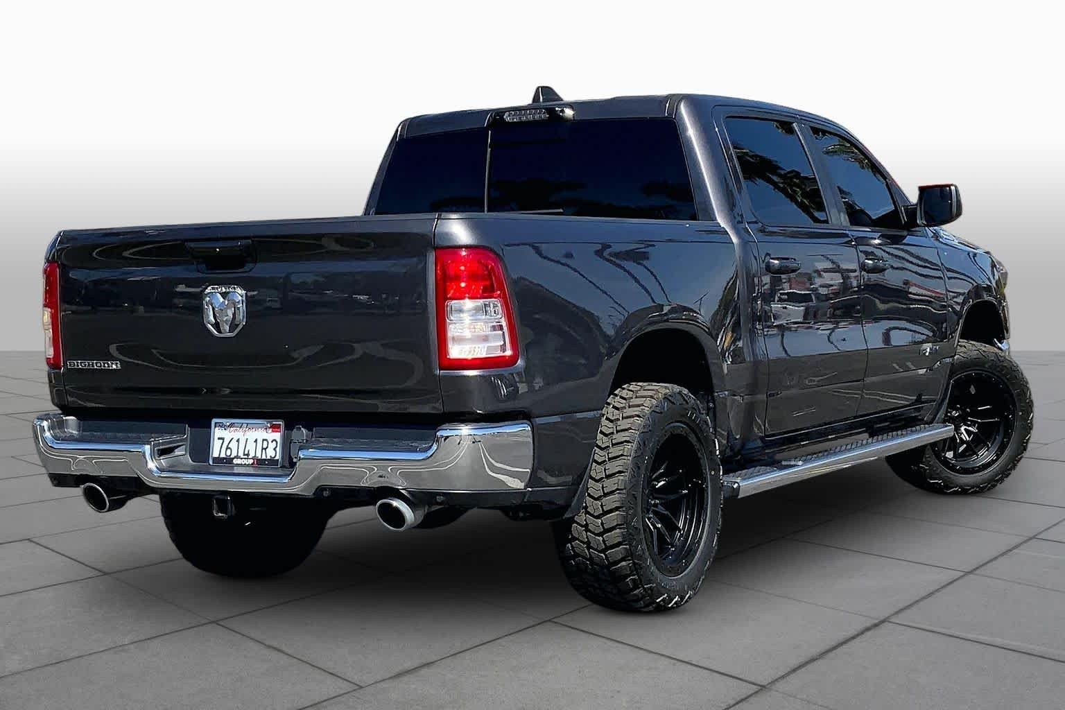 Used 2022 Granite Crystal Metallic Clearcoat Ram Big Horn image 12