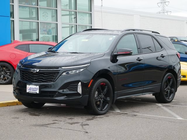 Used 2024 Chevrolet Equinox Premier with VIN 3GNAXXEG9RL103634 for sale in Roseville, Minnesota